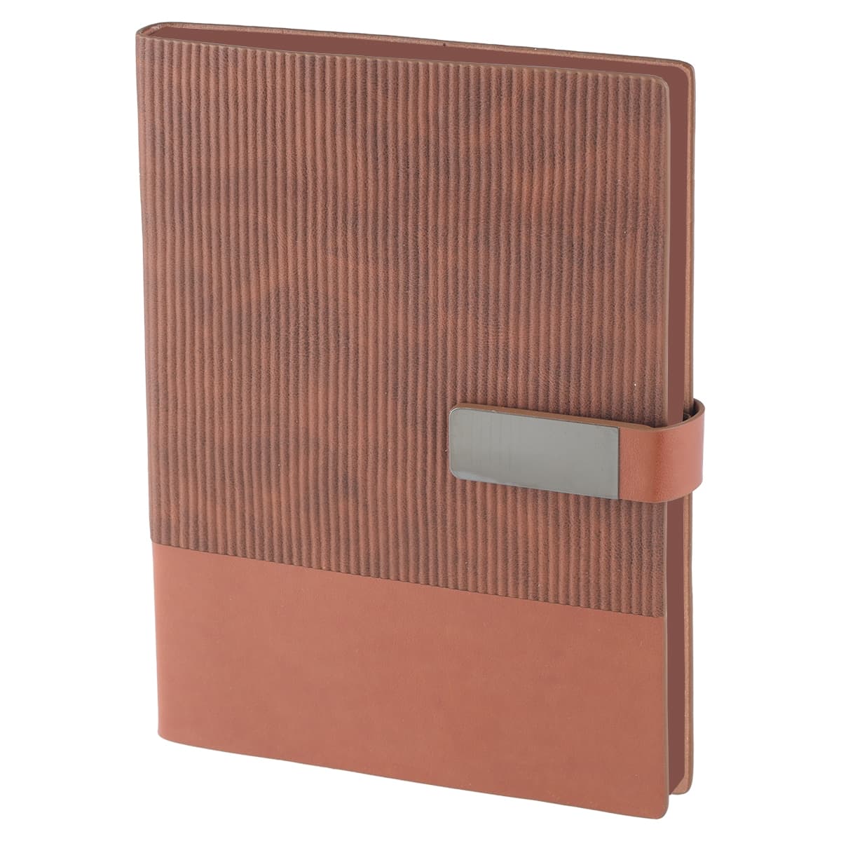 Termo Çizgili Deri Defter